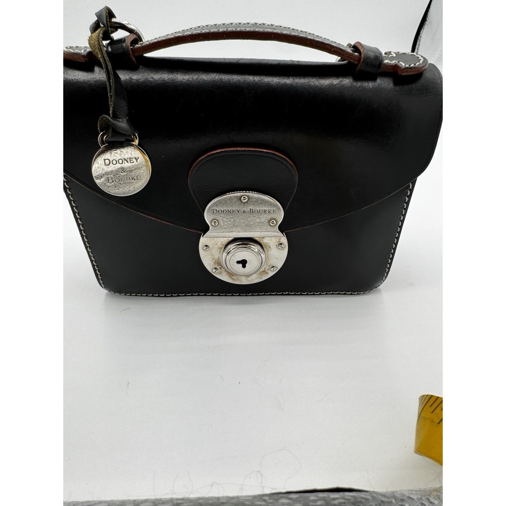 Rare Dooney & Bourke Alto Collection Black  Satchel Purse | MB534 Fair Cond PT2 - Picture 12 of 12